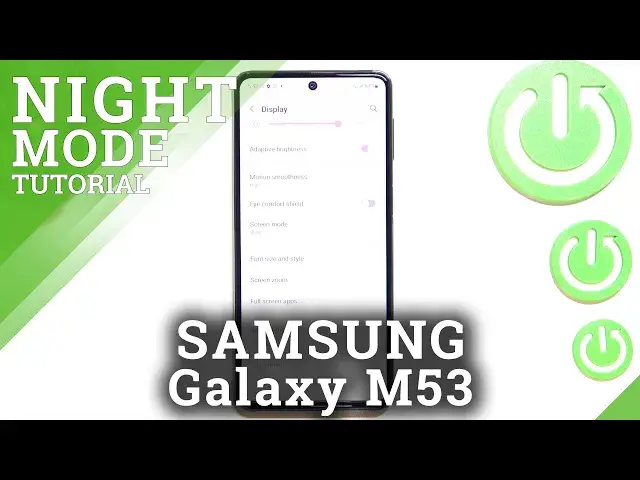 'Video thumbnail for How to Activate Eye Comfort Mode on SAMSUNG Galaxy M53 - Turn On Eye Comfort Mode'