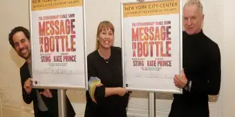 'Video thumbnail for Video: Sting Show MESSAGE IN A BOTTLE Is Dancing to New York City Center'