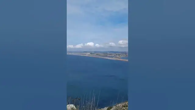 'Video thumbnail for Isle of Portland #shorts #uk #ukcoast #dorsetcoast #dorset #solotravel #solohike #travel #gopro'