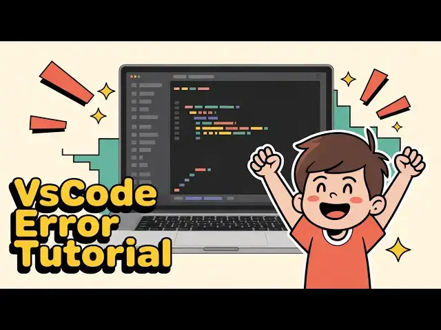 'Video thumbnail for How to Fix & Enable Red Errors Squiggles to Highlight Errors in VSCode Tutorial'
