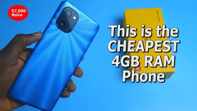 'Video thumbnail for This Cheap 4GB RAM Phone costs little and is not from Tecno'