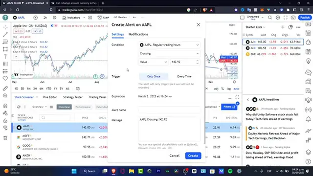 'Video thumbnail for How To See Premarket In TradingView - How To See Extended Hours Data'