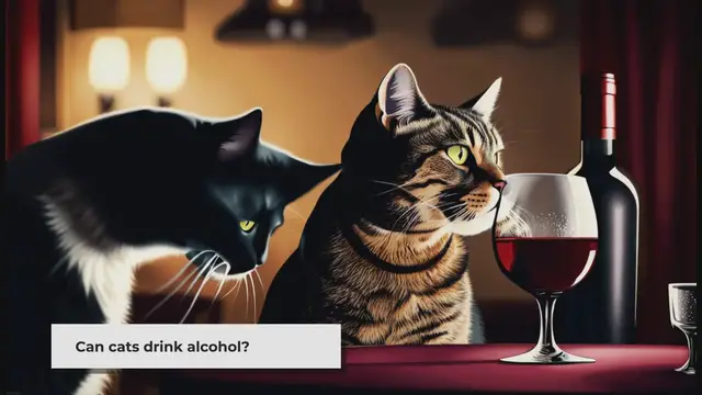 'Video thumbnail for Can Cats Drink Alcohol? Should They?'