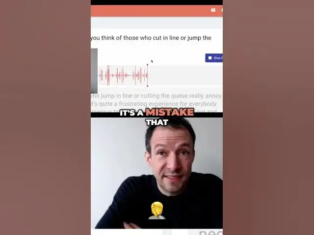 'Video thumbnail for IELTS Speaking: What do you think of people who cut in line?'