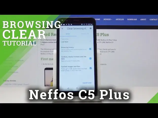 'Video thumbnail for How to Erase Browser History & Cookies in Neffos C5 Plus - Clear Browser Data'