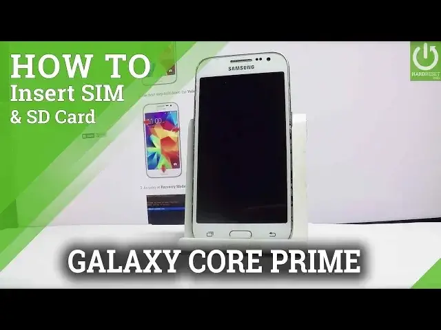 'Video thumbnail for Insert SIM & SD in SAMSUNG Galaxy Core Prime - SIM and SD Slot'