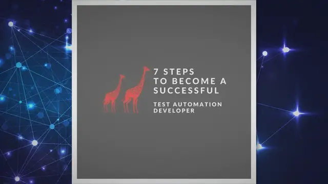 'Video thumbnail for Seven Steps to Become a Successful Test Automation Developer'