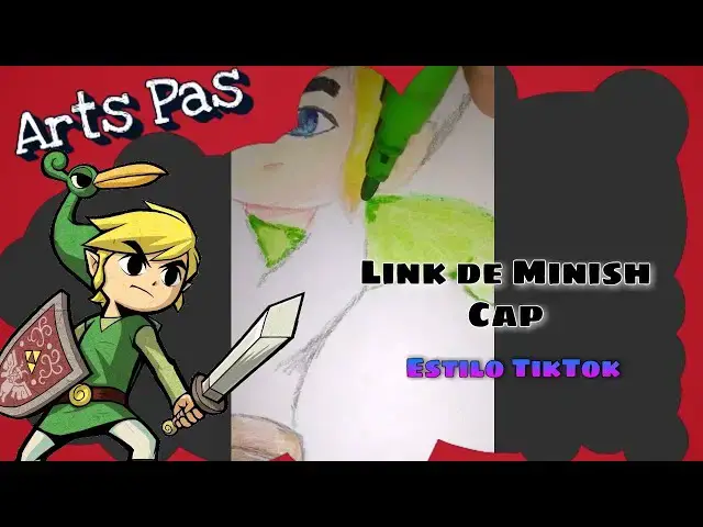 'Video thumbnail for Drawing Link from Minish cap'