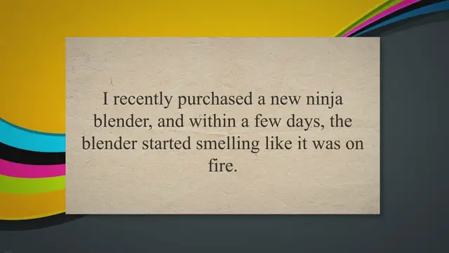 'Video thumbnail for Why My New Ninja Kitchen Blender Smell Like Its Burning?'