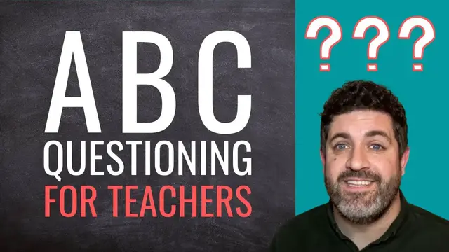 'Video thumbnail for ABC Questioning Technique for Teachers'