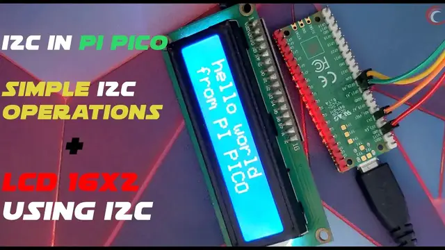 'Video thumbnail for I2C in Pi PICO || Simple Device || LCD16x2 Using I2C'
