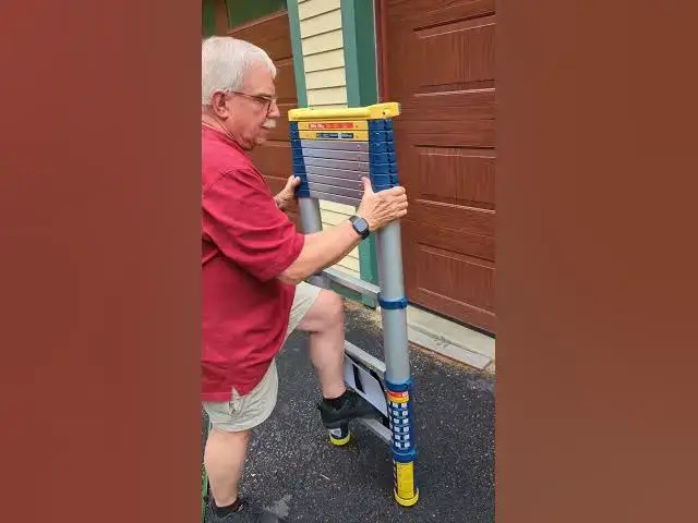 'Video thumbnail for Werner Telescoping Ladder'
