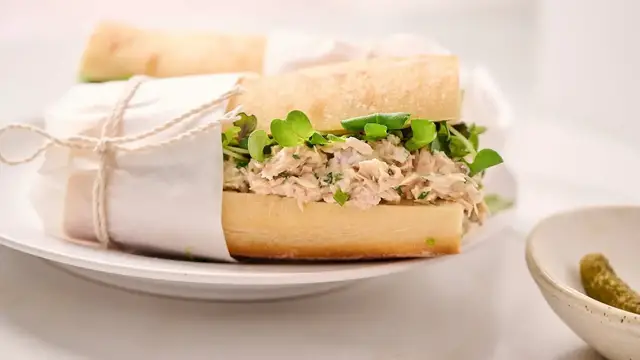 'Video thumbnail for Make Your Tuna Salad Sandwich The French Way With Our Recipe'