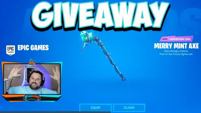 'Video thumbnail for How to Get The MINTY Pickaxe & Redeem (GIVEAWAY)'