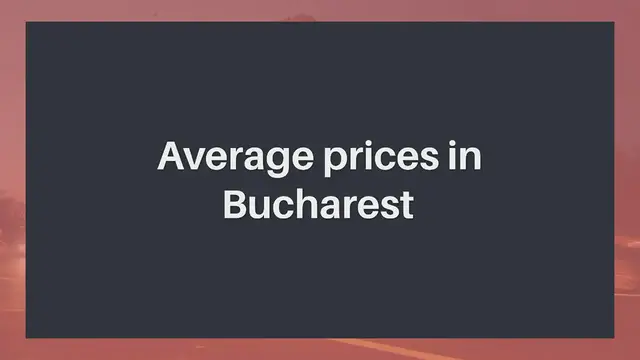 'Video thumbnail for Cost of living / visiting Bucharest, Romania : plan your trip!'