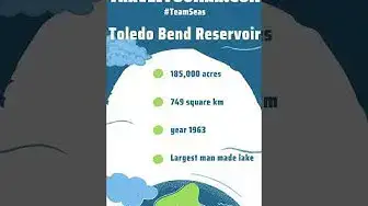 'Video thumbnail for Biggest Lakes In Texas - Toledo Bend Reservoir – Largest man made lake in Texas'