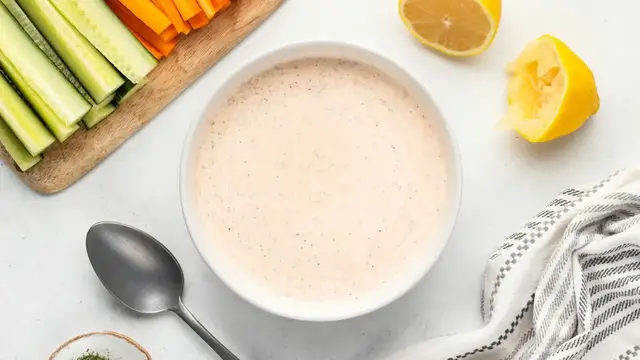 'Video thumbnail for This Copycat Popeyes Blackened Ranch Sauce Tastes Like The Real Deal'