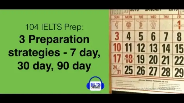 'Video thumbnail for IELTS Preparation _ 3 IELTS Preparation strategies _ 7 day_ 30 day_ 90 day'