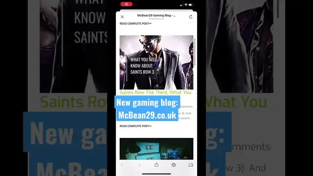 'Video thumbnail for New Gaming blog - #shorts'