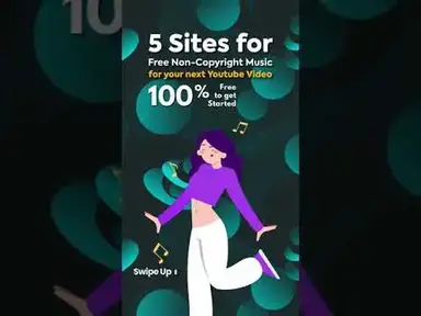 'Video thumbnail for 5 websites for Free Non-Copyrighted musics for your YouTube videos.'