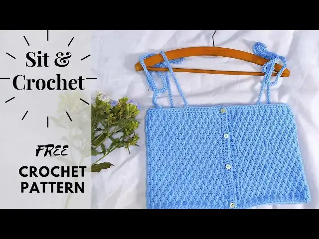 'Video thumbnail for EASY Crochet Summer Top Tutorial'