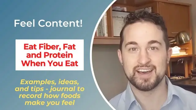 'Video thumbnail for Day 15: Nutrition - Fiber, Fat and Protein Examples'