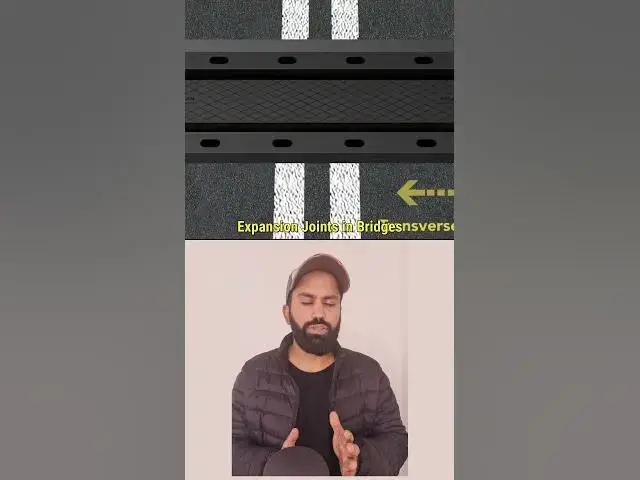 'Video thumbnail for Why do bridges have wide gaps? | Expansion joints in bridges | Civil Tutor #civiltutor'