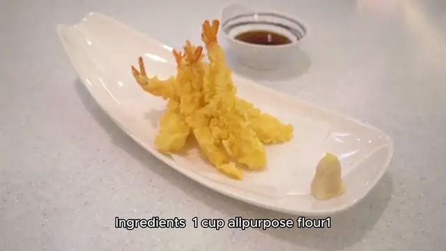 'Video thumbnail for tempura batter recipe'