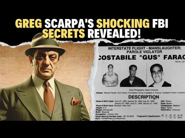 'Video thumbnail for The Double Life of the GRIM REAPER: Greg Scarpa's Shocking FBI Secrets Revealed!'