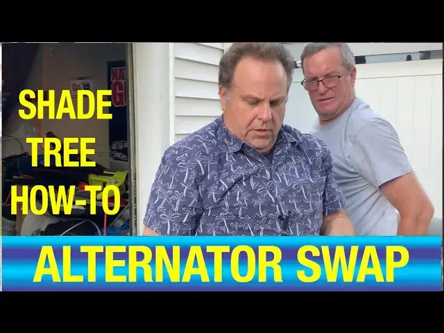 'Video thumbnail for Alternator replacement on a 1980s Dodge Daytona 2.2 turbo car'