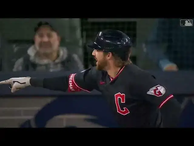 'Video thumbnail for Daniel Schneemann CLOBBERS His 2nd Homer of Game | 4th HR of 2025 | Cleveland Guardians | 05/03/2025'