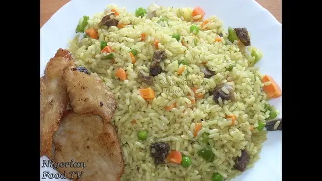 'Video thumbnail for Nigerian Fried Rice'