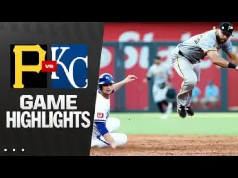 'Video thumbnail for Pittsburgh Pirates at Kansas City Royals Full-Game Highlights! | 07/07/2025'
