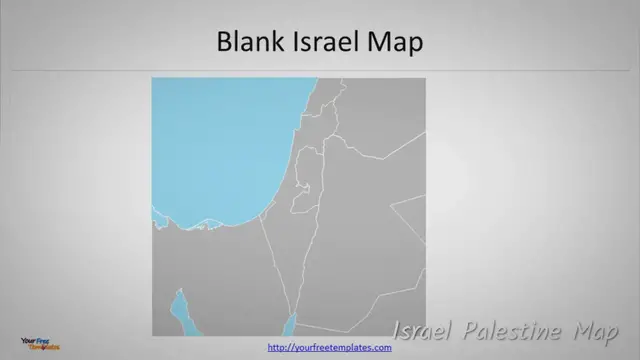 'Video thumbnail for Israel Palestine Map'