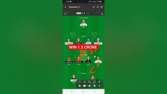 'Video thumbnail for GUJ-W VS MUM-W DREAM11 PREDICTION GUJ W VS MUM W DREAM11 GUJW VS MUMW DREAM11 TEAM #dream11'
