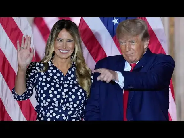 'Video thumbnail for 'Melania & I ...' Donald Trump Makes HUGE Public Statement'