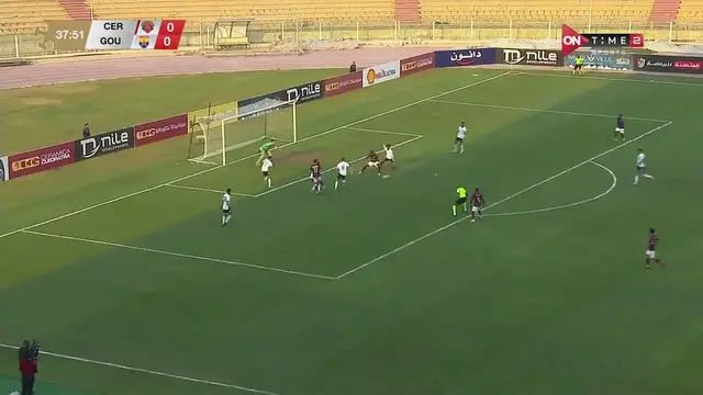 'Video thumbnail for A wonderful skill by Ahmed Al-Gandousi inside the penalty area in the match between Ceramica and El Gouna'