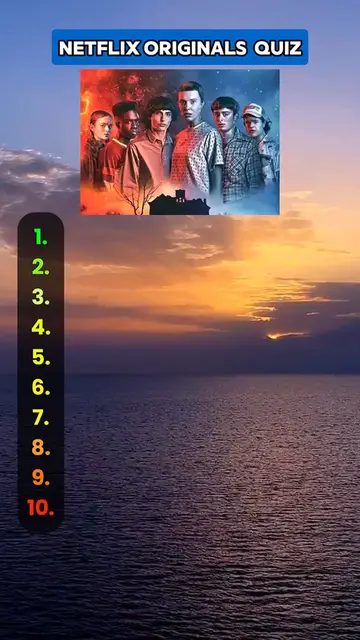 'Video thumbnail for Name these 10 Netflix Originals '