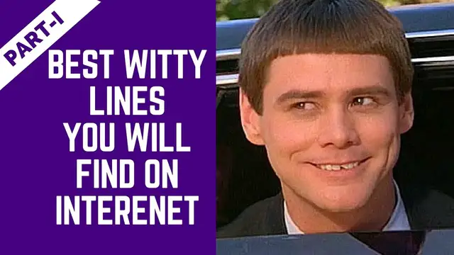 'Video thumbnail for Best Witty Lines | Funny One Liners'