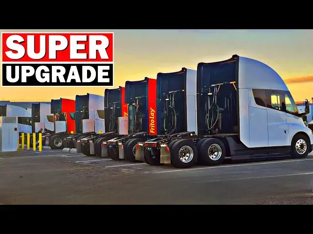 'Video thumbnail for All You Need to Know: The 2024 Tesla Semi EV With The Latest Upgrade!'