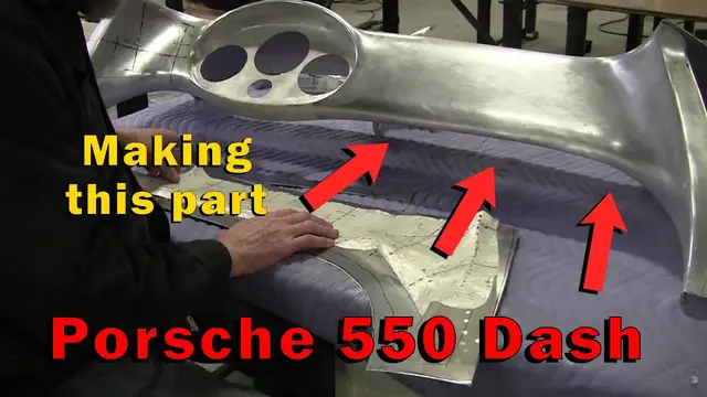'Video thumbnail for Porsche 550 Dash Build (Part 10) Making this part'