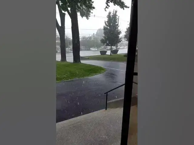 'Video thumbnail for Atmospheric River Storm Laconia NH July 16, 2023'