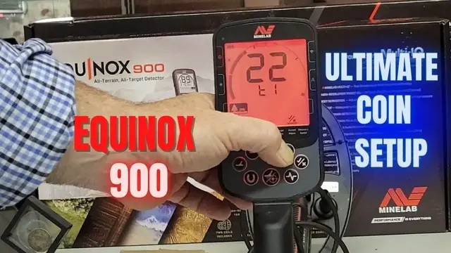 'Video thumbnail for Minelab Equinox 900 Coin Program Setup and How-to - Fully Explained.'