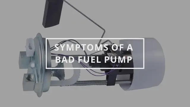 'Video thumbnail for SYMPTOMS OF A BAD FUEL PUMP'