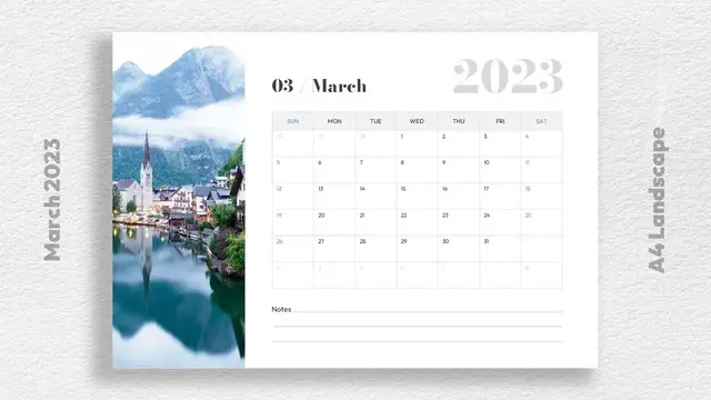 'Video thumbnail for March 2023 Printable Calendar Free Download: PDF, PowerPoint, and Google Slides'