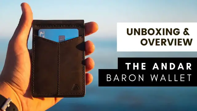 'Video thumbnail for Andar Baron Wallet [Unboxing & Overview]'