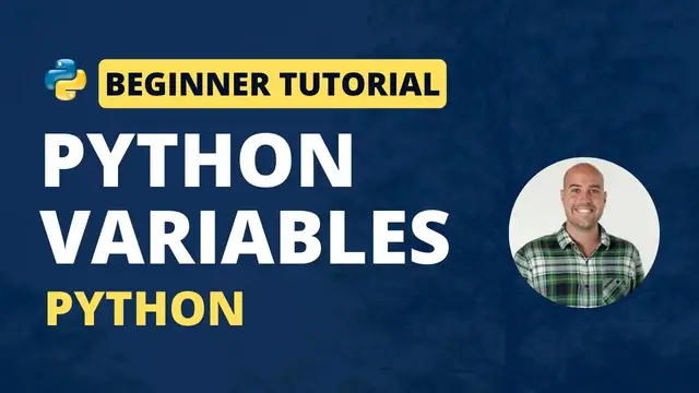 'Video thumbnail for Python Variables (Python Beginner Tutorial) | jcchouinard.com'