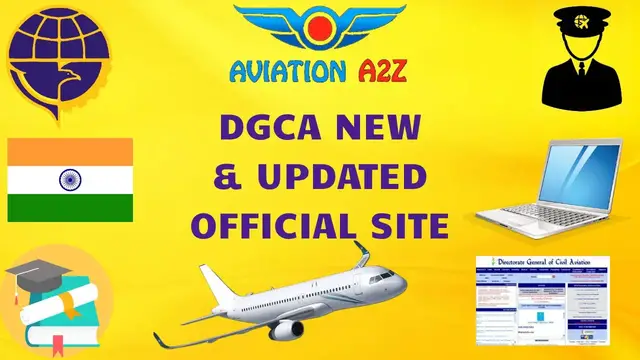 'Video thumbnail for DGCA NEW & UPDATED OFFICIAL SITE OVERVIEW | AVIATIONA2Z © | #AME #AVIATION #DGCA #INDIA'
