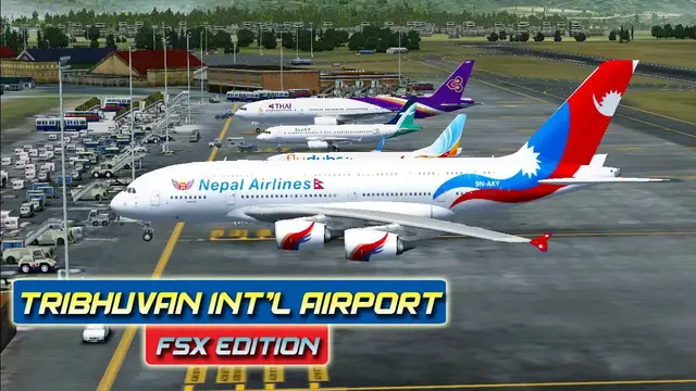 'Video thumbnail for Tribhuvan International Airport Nepal | Microsoft Flight Simulator (2020)'