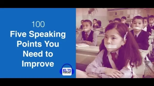 'Video thumbnail for IELTS Speaking _ Five Speaking Points You Need to Improve'